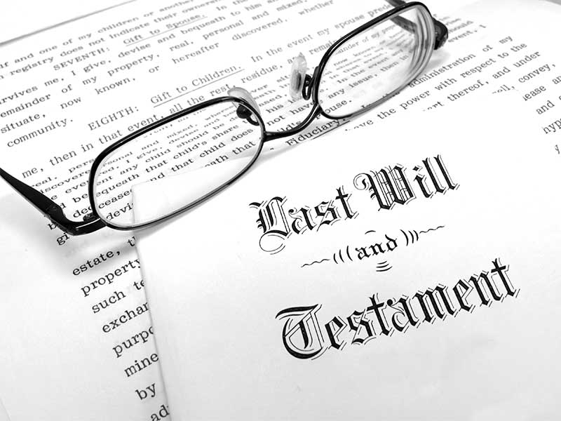 Probate Law, Last Will and Testament